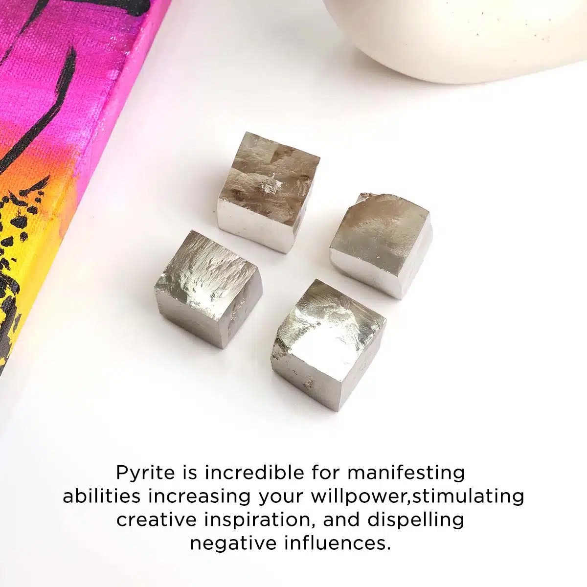 Pyrite Polished Cube-Shubhanjali (5) Shop Natural Crystal Pyrite Polished Cube