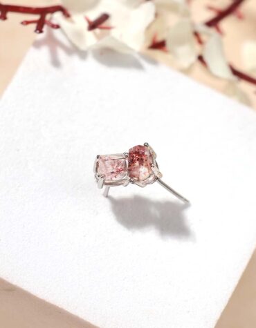 Shop Crystal Super 7 Earring In Silver 925