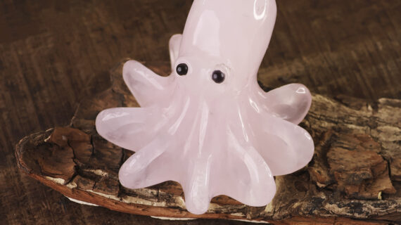 Rose Quartz Octopus