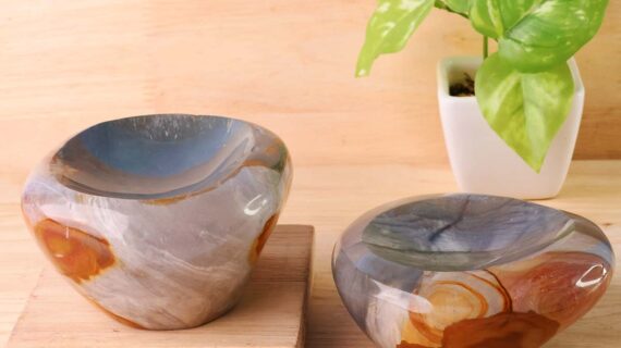 Polychrome Jasper Bowl