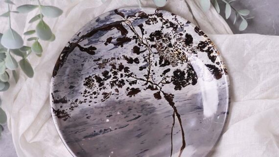 Picture Jasper Plate