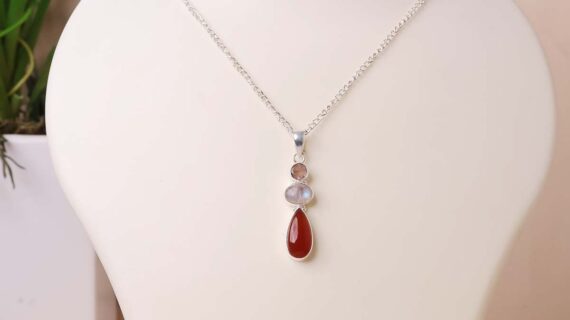 Pregnancy Pendant Silver