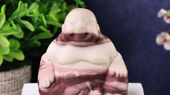 Agate Laughing Buddha