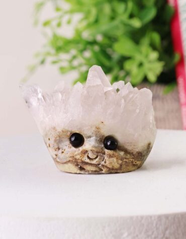 Clear Quartz Cluster Hedgehog