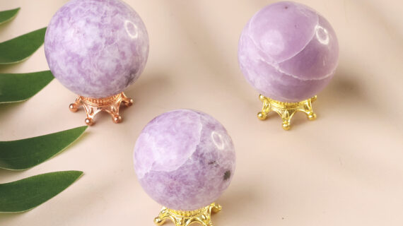 Lepidolite Mini Ball/Sphere
