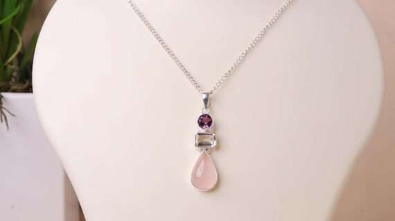 Mental Peace Pendant Silver