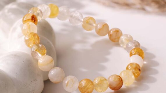 Golden Healer Quartz Bracelet 8mm