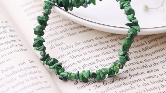 Malachite Chips Bracelet