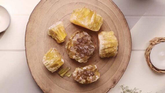 Yellow Fluorite Raw