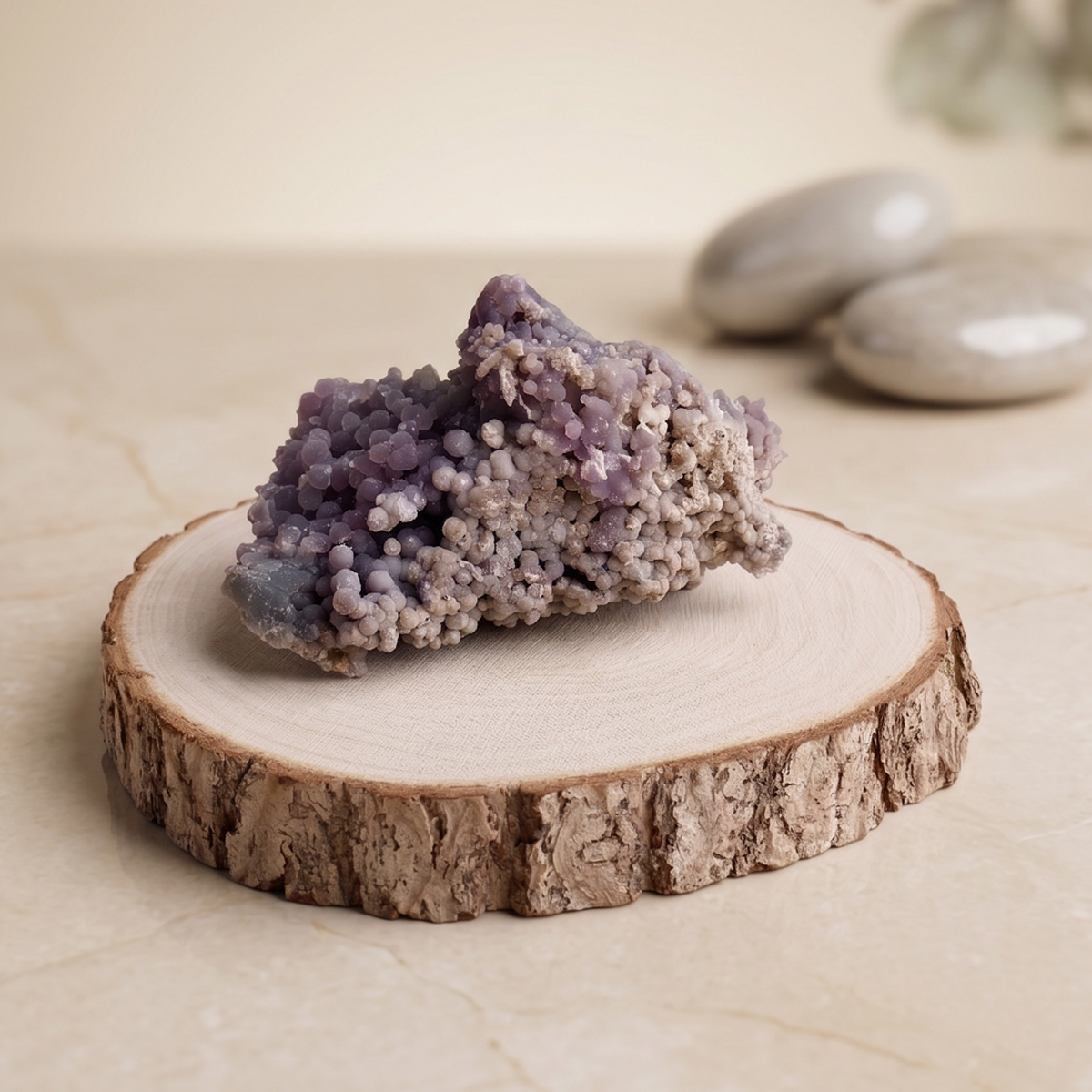 Untitled-6 grape agate cluster