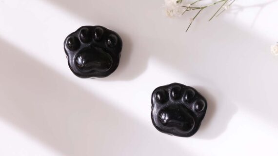 Golden Sheen Obsidian Paw