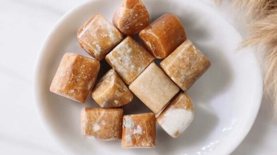 Orange Calcite Tumble Stones
