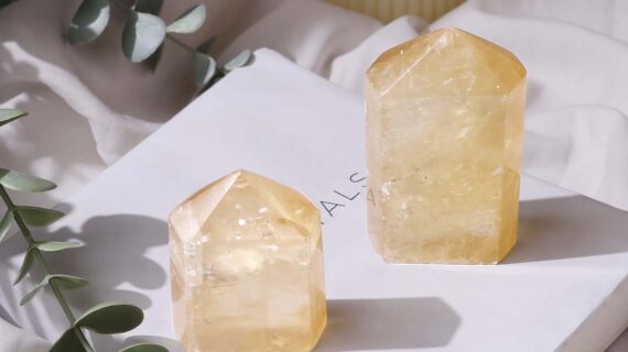 Yellow Calcite Free Forms