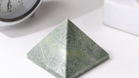 Afgan Jade Stone Pyramid