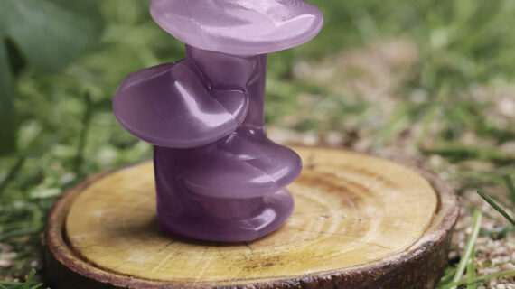 Amethyst Triple Mushroom