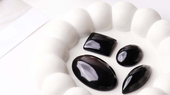 Black Obsidian Cabochon