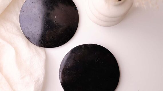Black Tourmaline Plate