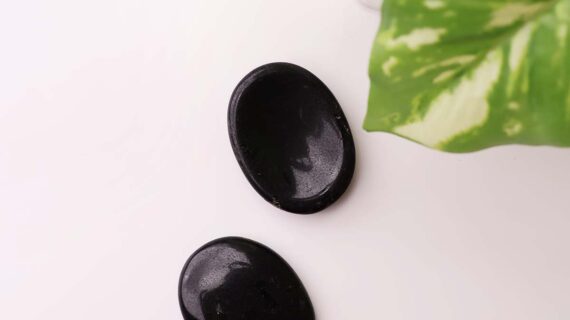 Black Tourmaline Worry Stone