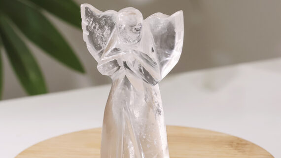 Clear Quartz Wings Angel
