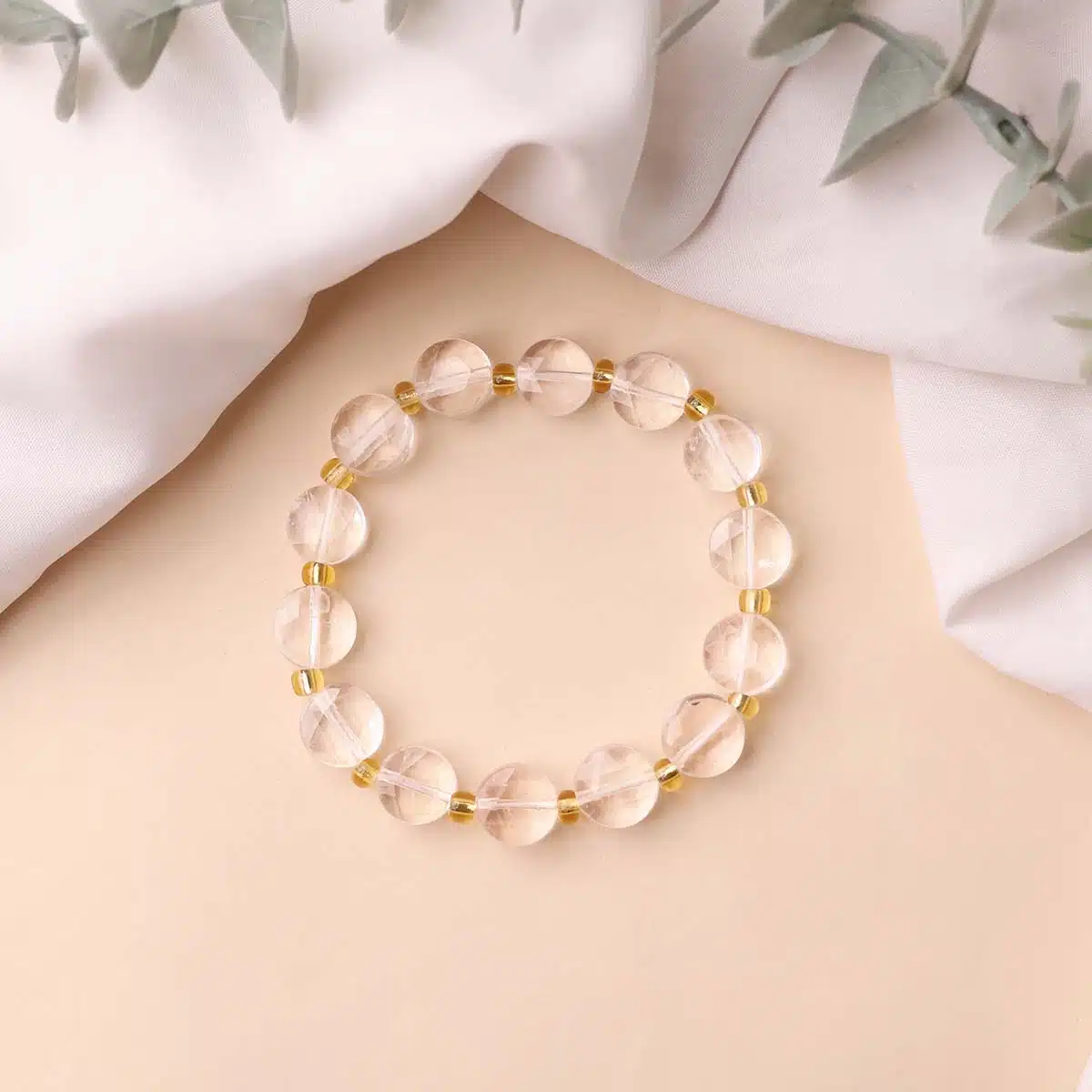 clear-quartz-coin-faceted-bracelet (4)