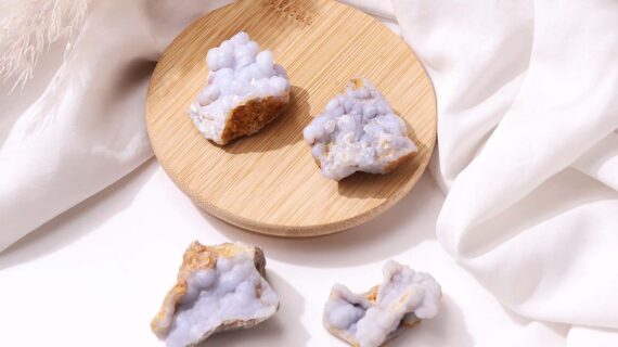 Druzy Chalcedony Cluster