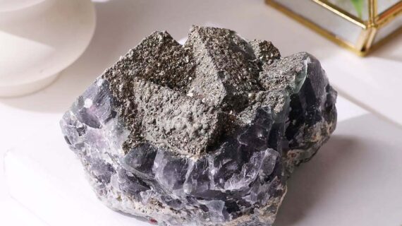 Mongolian Fluorite Cluster