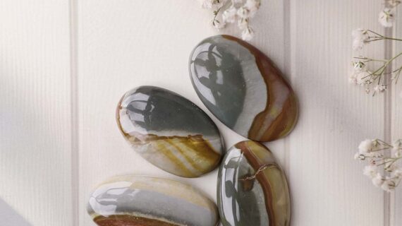 Polychrome Jasper Cabochon