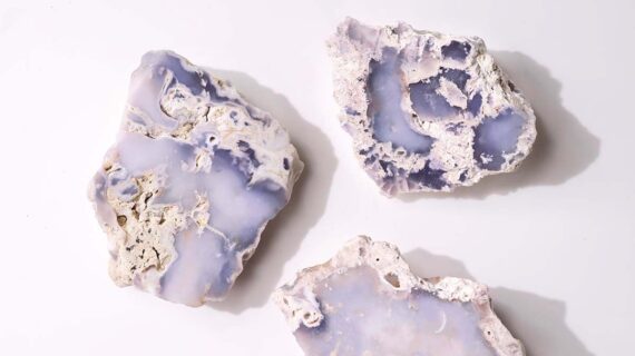 Purple Chalcedony Slab