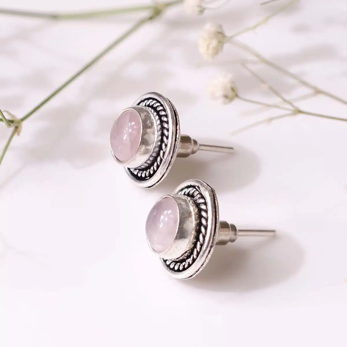 rose-quartz-stud-earrings (3)