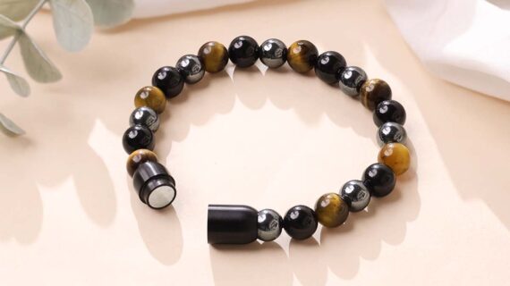 Triple Protection Magnetic Lock Bracelet