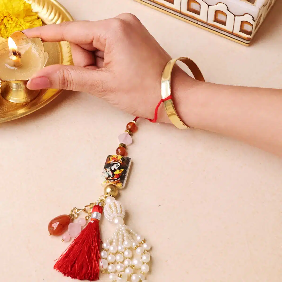 Radha Krishna Love Rakhi Bhabhi