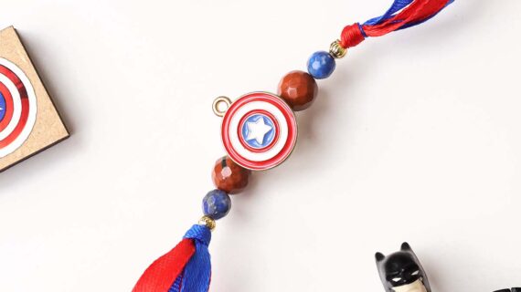 Captain America Shield Rakhi