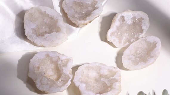 Clear Quartz Opening Geodes