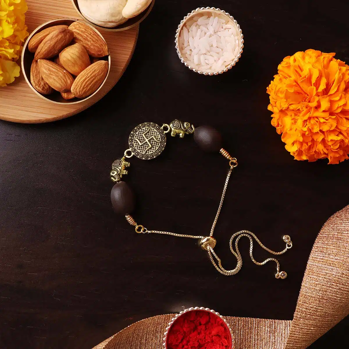golden-swastik-charm-rakhi (2)