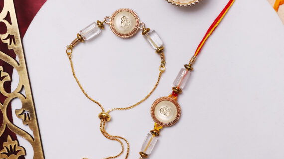 Peace and Calm Ganesha Rakhi