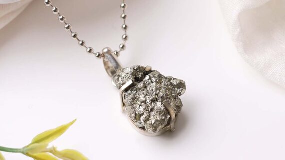 Pyrite Cluster Pendant
