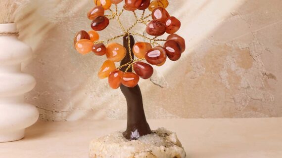 Red Carnelian Tumble Tree