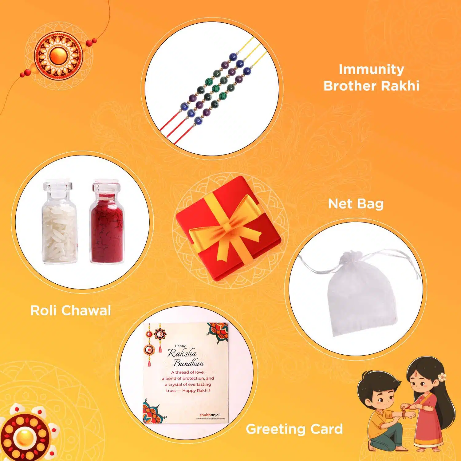 Immunity Brother Rakhi Pack of 3