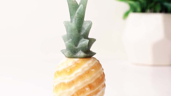 Yellow Calcite Pineapple