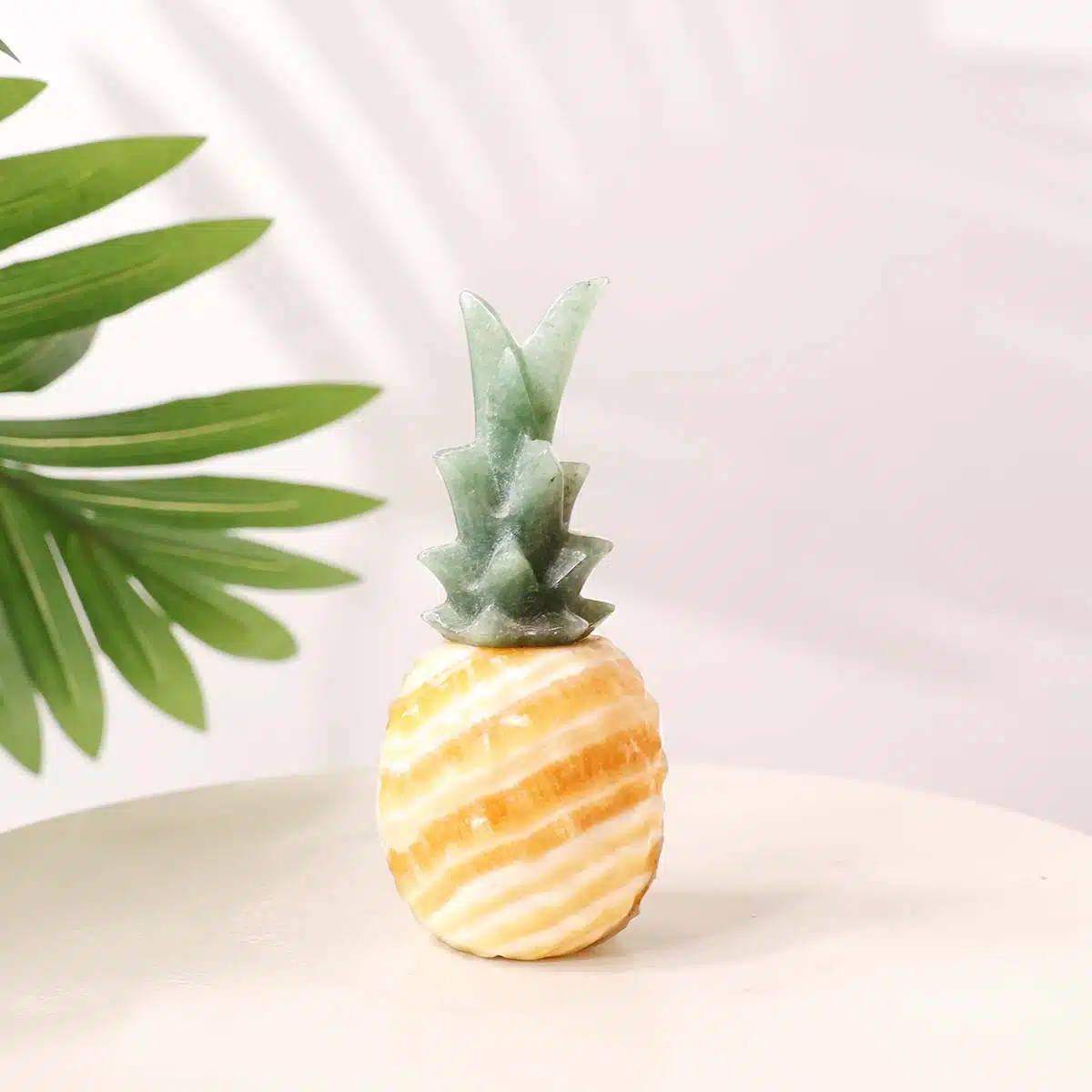 Yellow Calcite Pineapple (5)