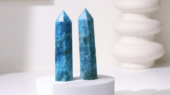 Blue Apatite Pencil Point