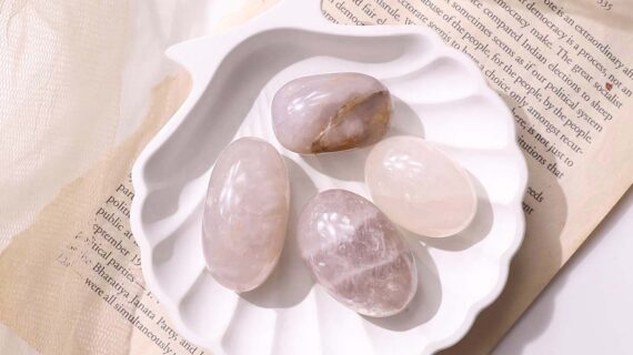 Blue Rose Quartz Tumble Stone