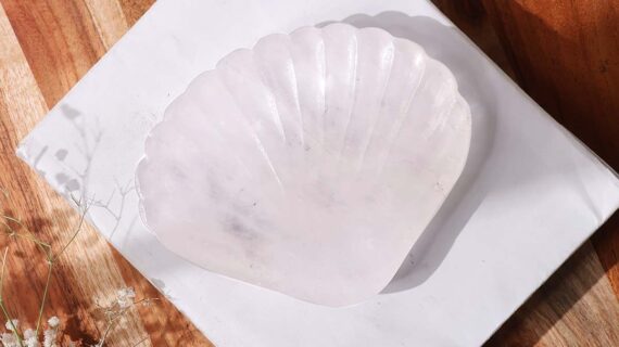 Clear Quartz Shell