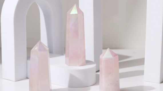 Rose Quartz Aura Pencil Point