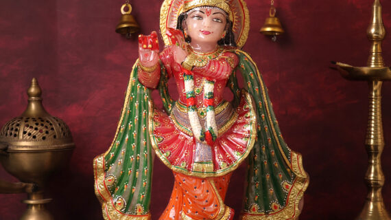 Rose Quartz Krishna Ji