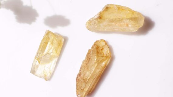 Yellow Richterite Raw Stone