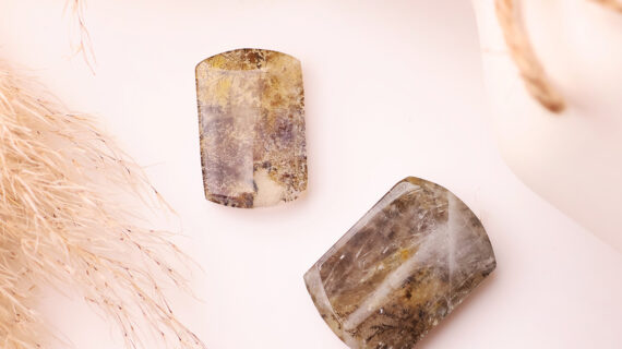 Dendrite In Quartz Cabochon