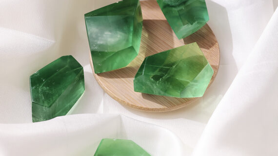 Green Fluorite Free Form HQ