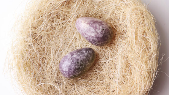 Lepidolite Egg