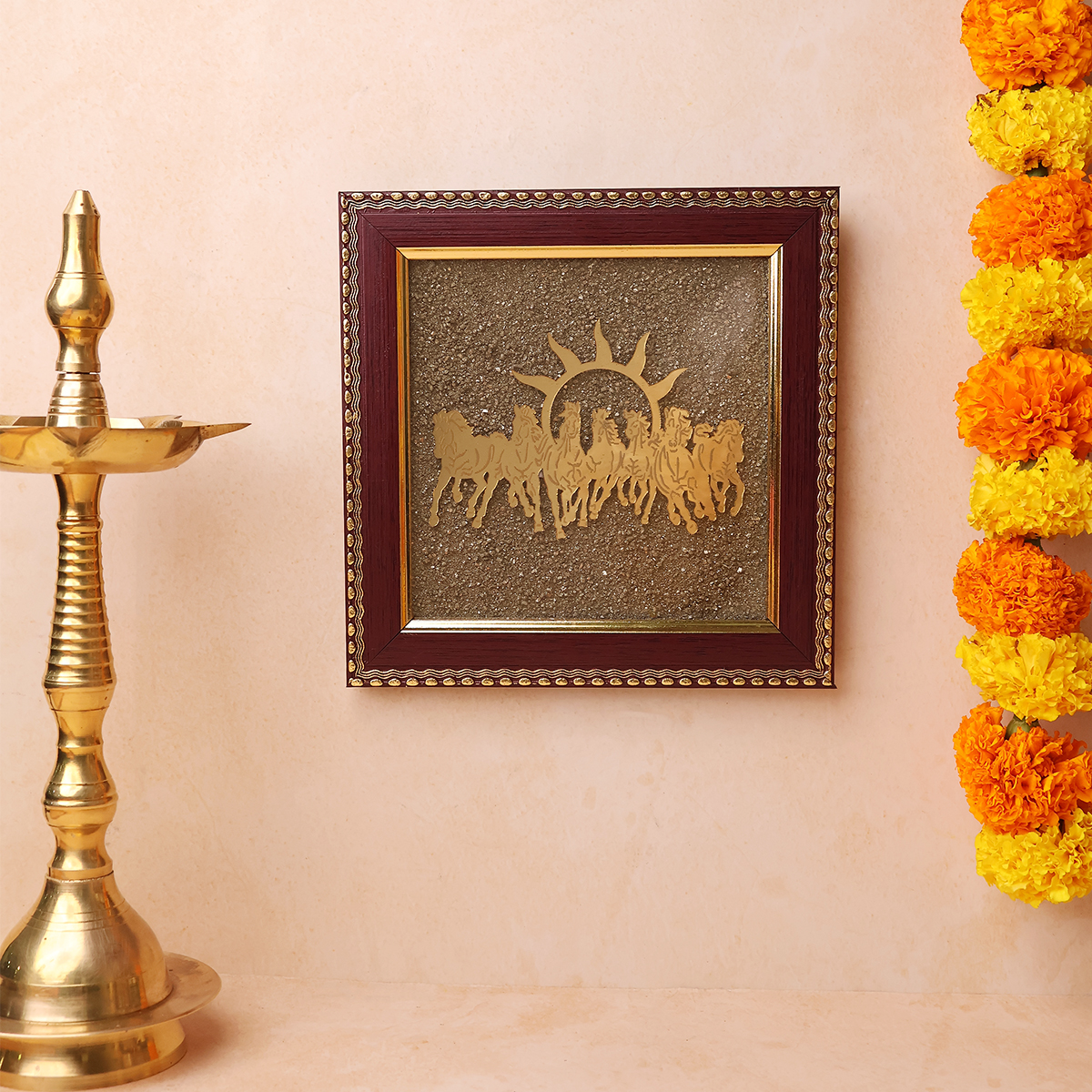 Pyrite 7 Horse Photo Frame (1)